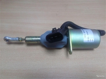 Стоп Соленоид двигателя 3939019 , 24V